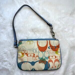 y2k Coach Butterfly Wristlet